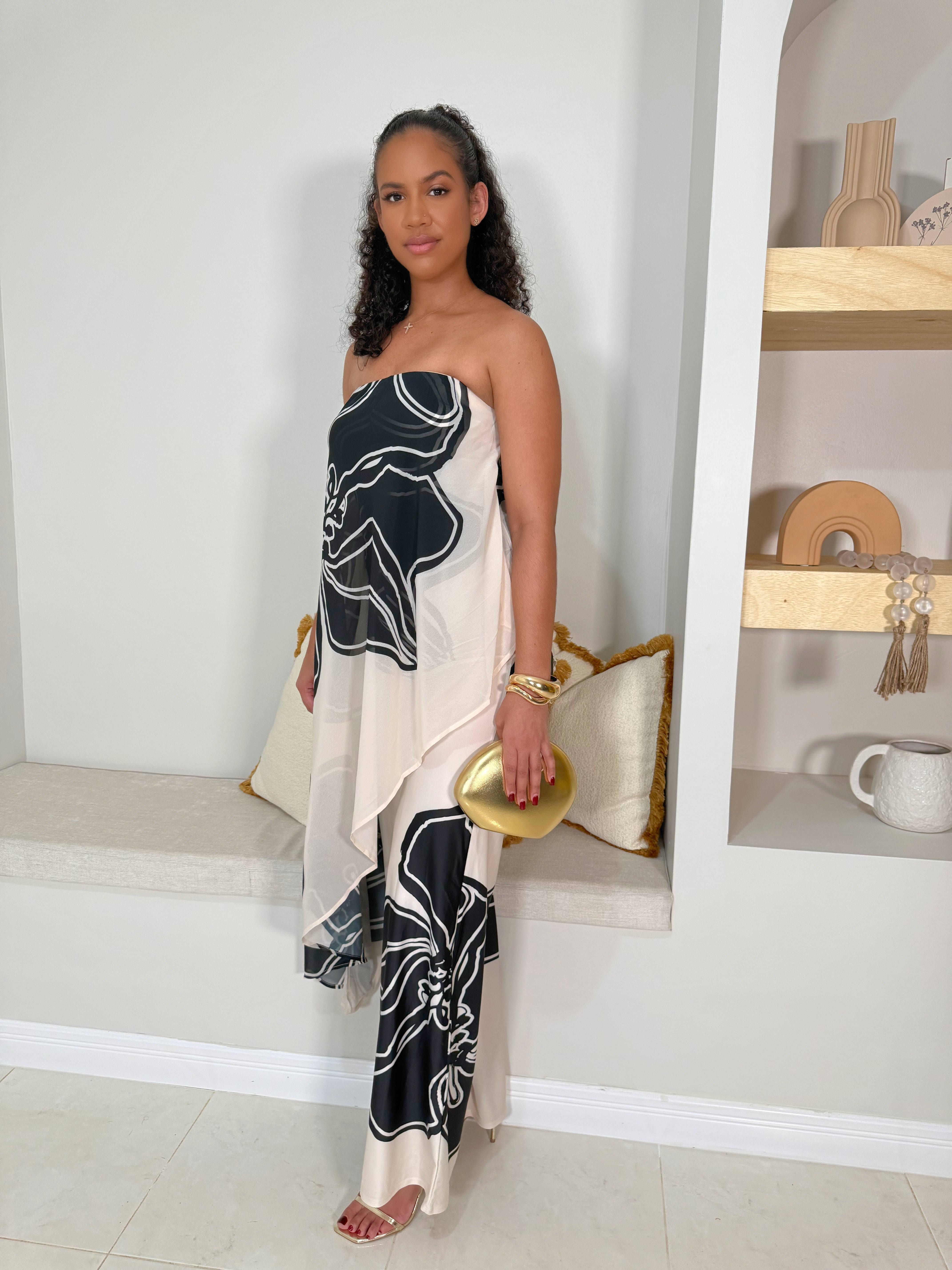 Ivory Edge Jumpsuit