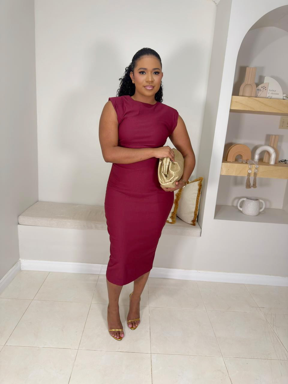 Onyx Aura Bodycon Dress