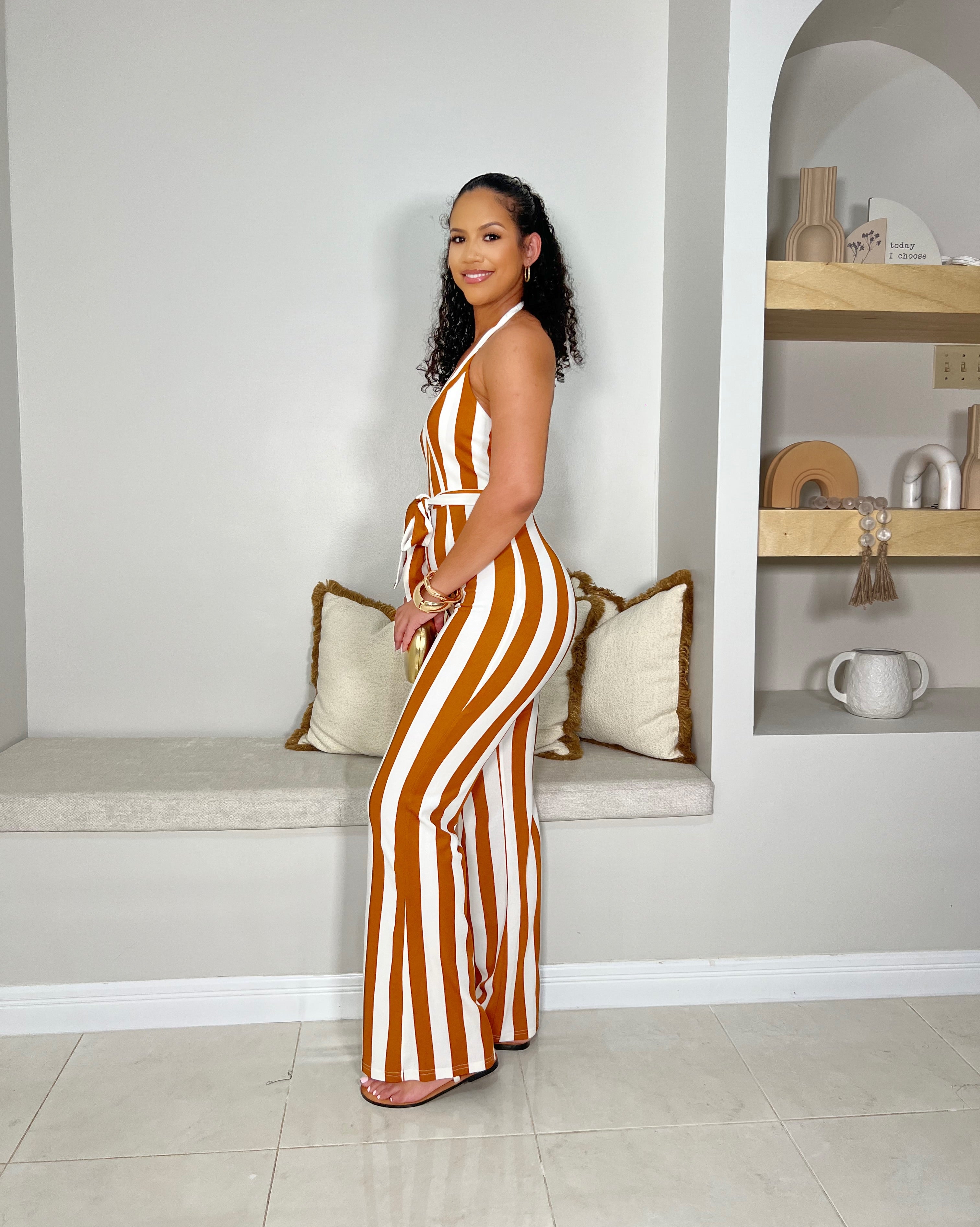 Linear Charm Jumpsuit