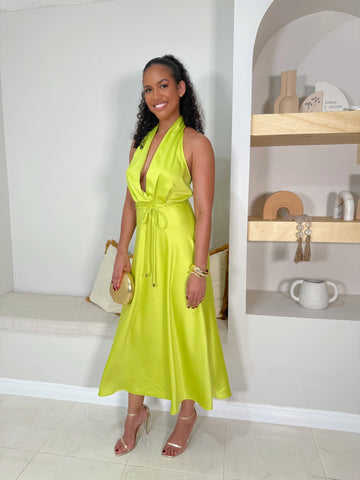 Jade Affair Midi Dress