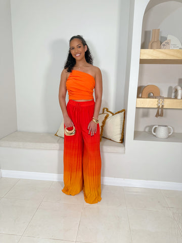 Sunset Soirée Pants Set