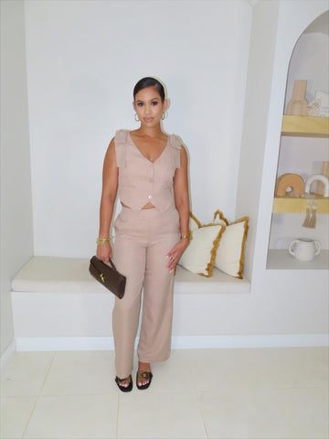 Caramel Babe Pants Set