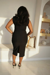 Onyx Aura Bodycon Dress