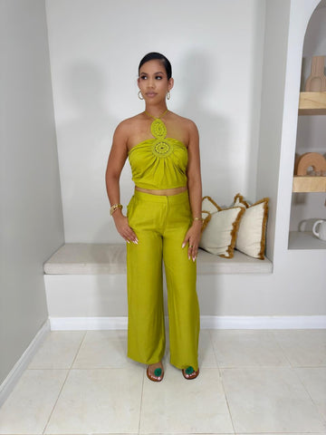 Philly Pants Set/ Green