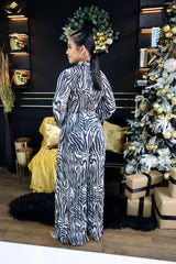 Nina Printed Jumpsuit