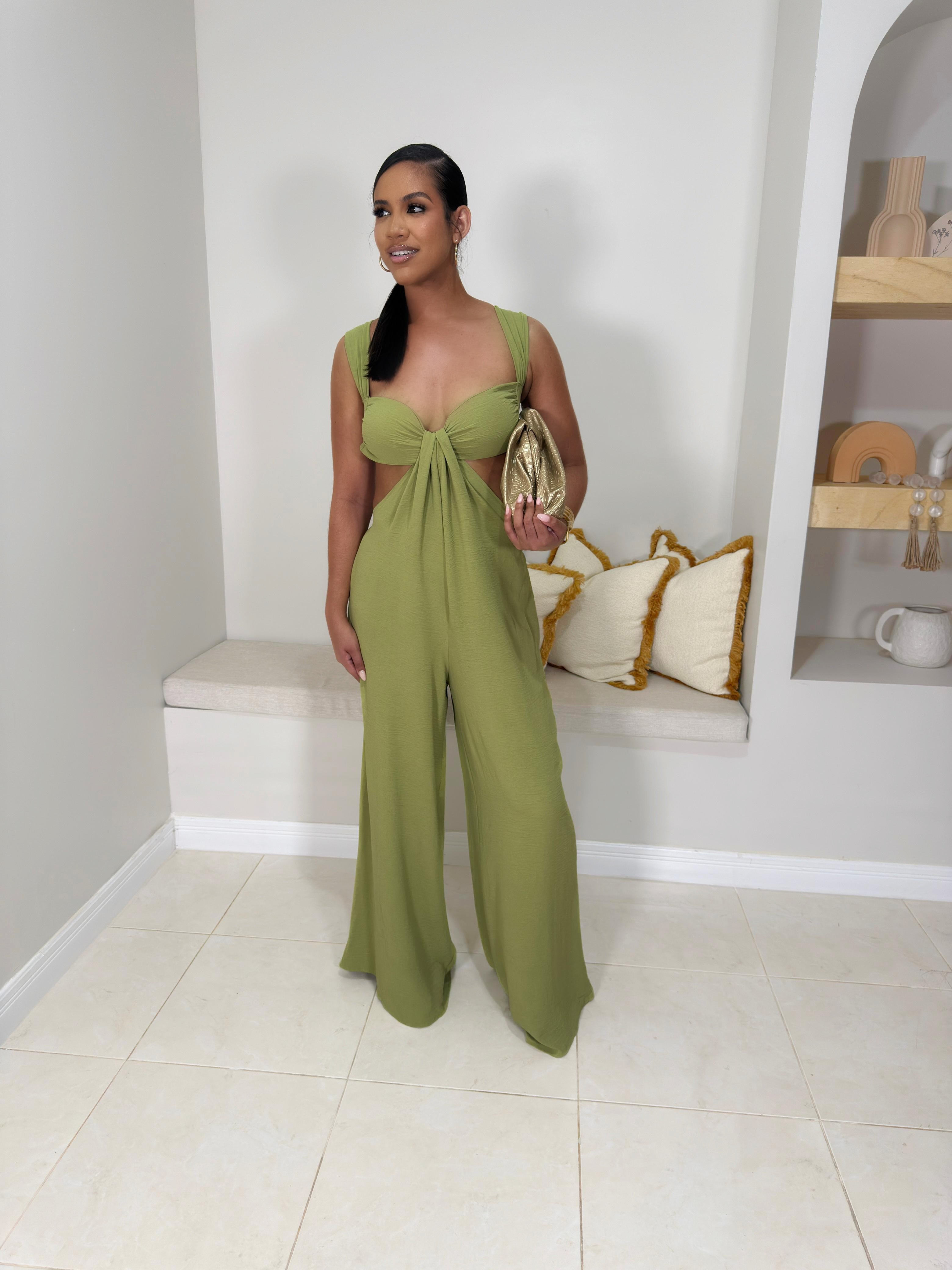 Lima Jumpsuit/ Sage Green