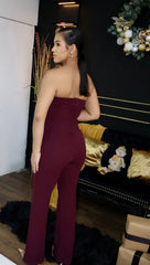 Berry Luxe Jumpsuit