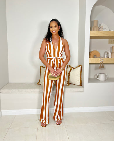 Linear Charm Jumpsuit