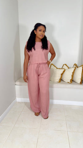 Rose Pants Set
