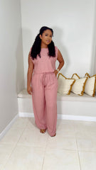 Rose Pants Set
